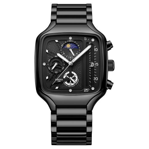 Square Quartz Men's Watch 2573