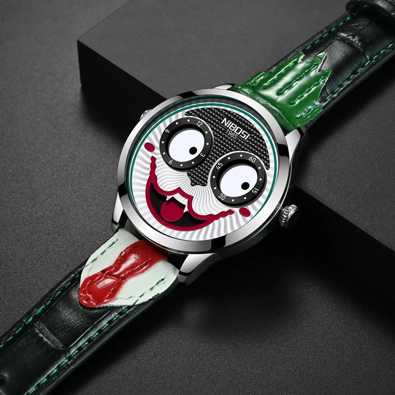 Joker Face Watch 2506