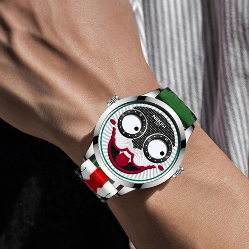 Joker Face Watch 2506