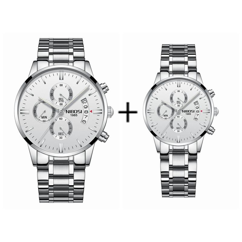 Couple Watches Quartz Waterproof 2309L Nibosi