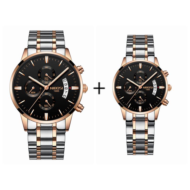 Couple Watches Quartz Waterproof 2309L Nibosi