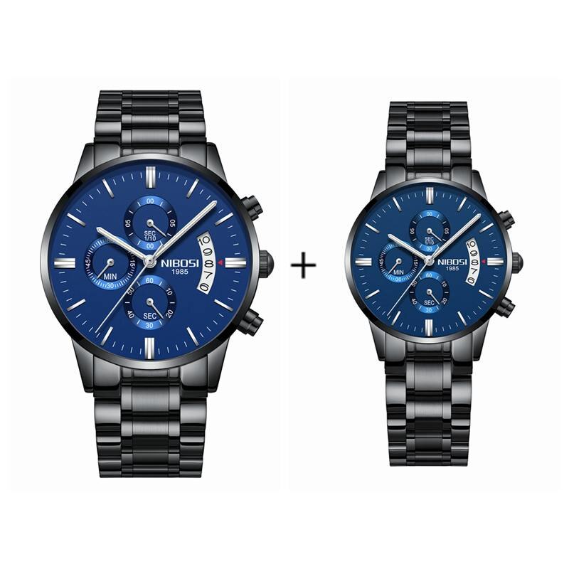 Couple Watches Quartz Waterproof 2309L Nibosi