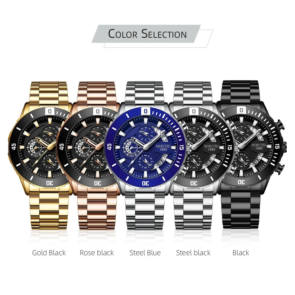 Quartz & Waterproof Watch 2592