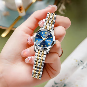 Quartz & Diamond Mirror Watch 2618 Nibosi