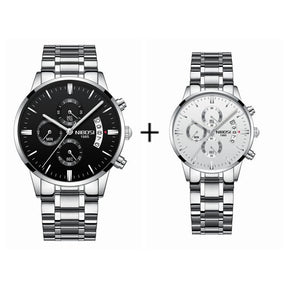 Couple Watches Quartz Waterproof 2309L Nibosi