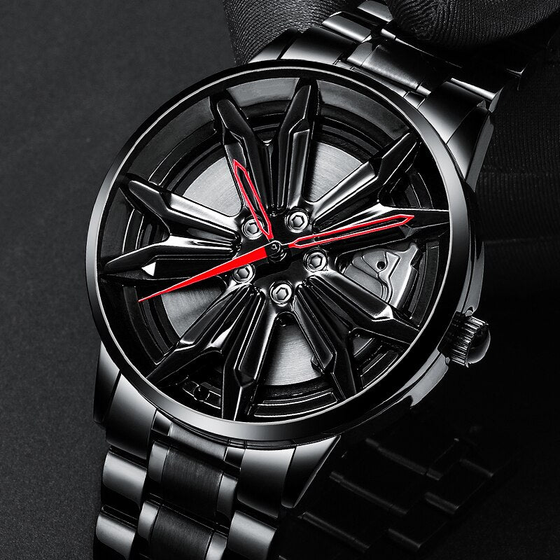 Car Watch Men Sport Waterproof Forged Wheel 2026  HAGIBIS