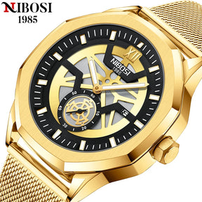 Stainless & Quartz Watch 2518 Nibosi