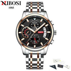 Stainless & Quartz Watch 2358 Nibosi