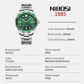 Classic & Mechanical Watch 2593 Nibosi