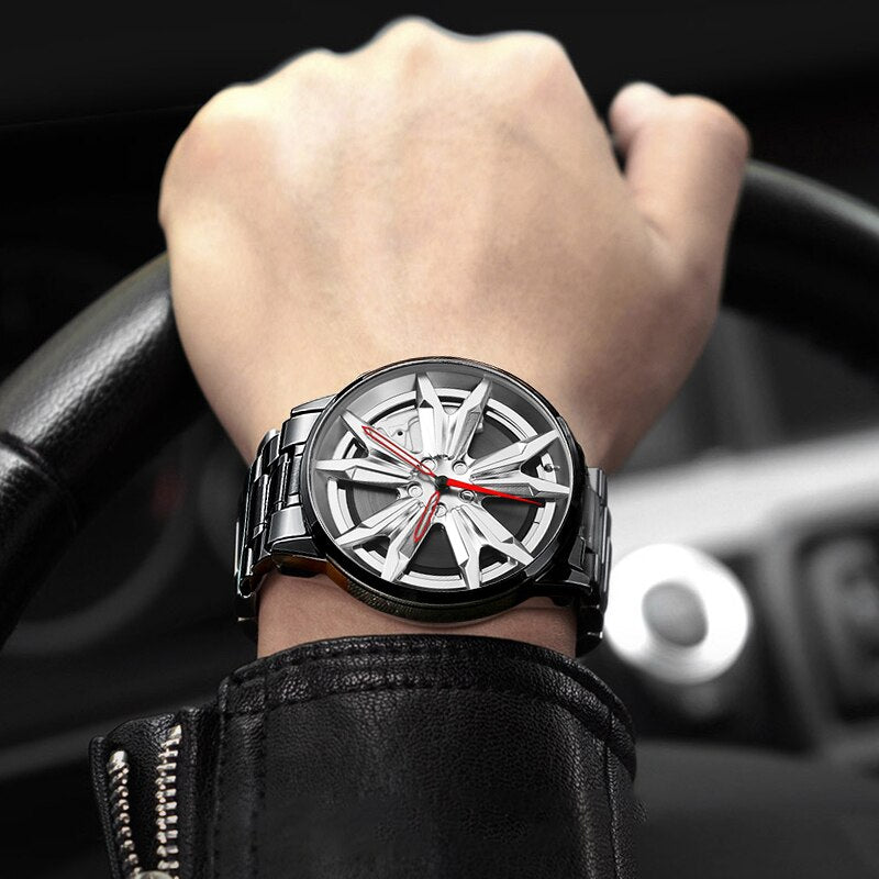 Car Watch Men Sport Waterproof Forged Wheel 2026 Nibosi Official