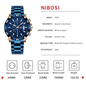 Men's Sports Watch 2502 Nibosi