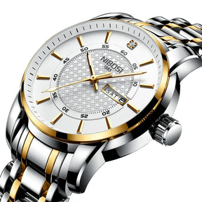 Quartz & Stainless Steel Watch 2381 Nibosi