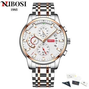 Stainless & Quartz Watch 2358 Nibosi