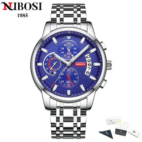 Stainless & Quartz Watch 2358 Nibosi