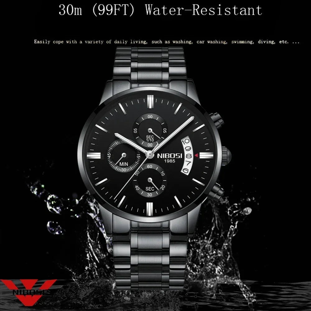 Quartz & Waterproof Watch 2309 Nibosi