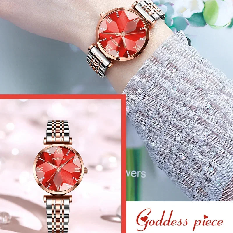 Diamond Mirror & Women's Watch 2529