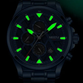 Luminous & Multifunctional Dial Watch 2510 Nibosi