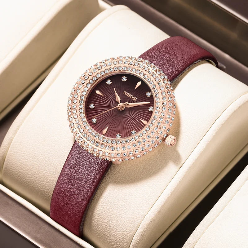 Diamond Stylish & Waterproof Watch 2561