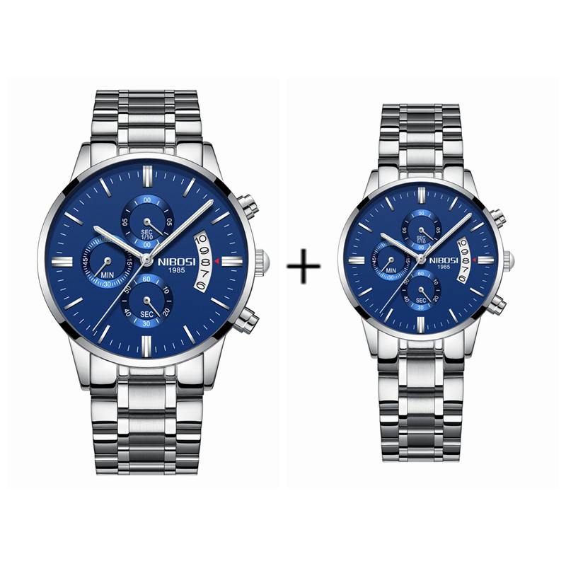 Couple Watches Quartz Waterproof 2309L Nibosi